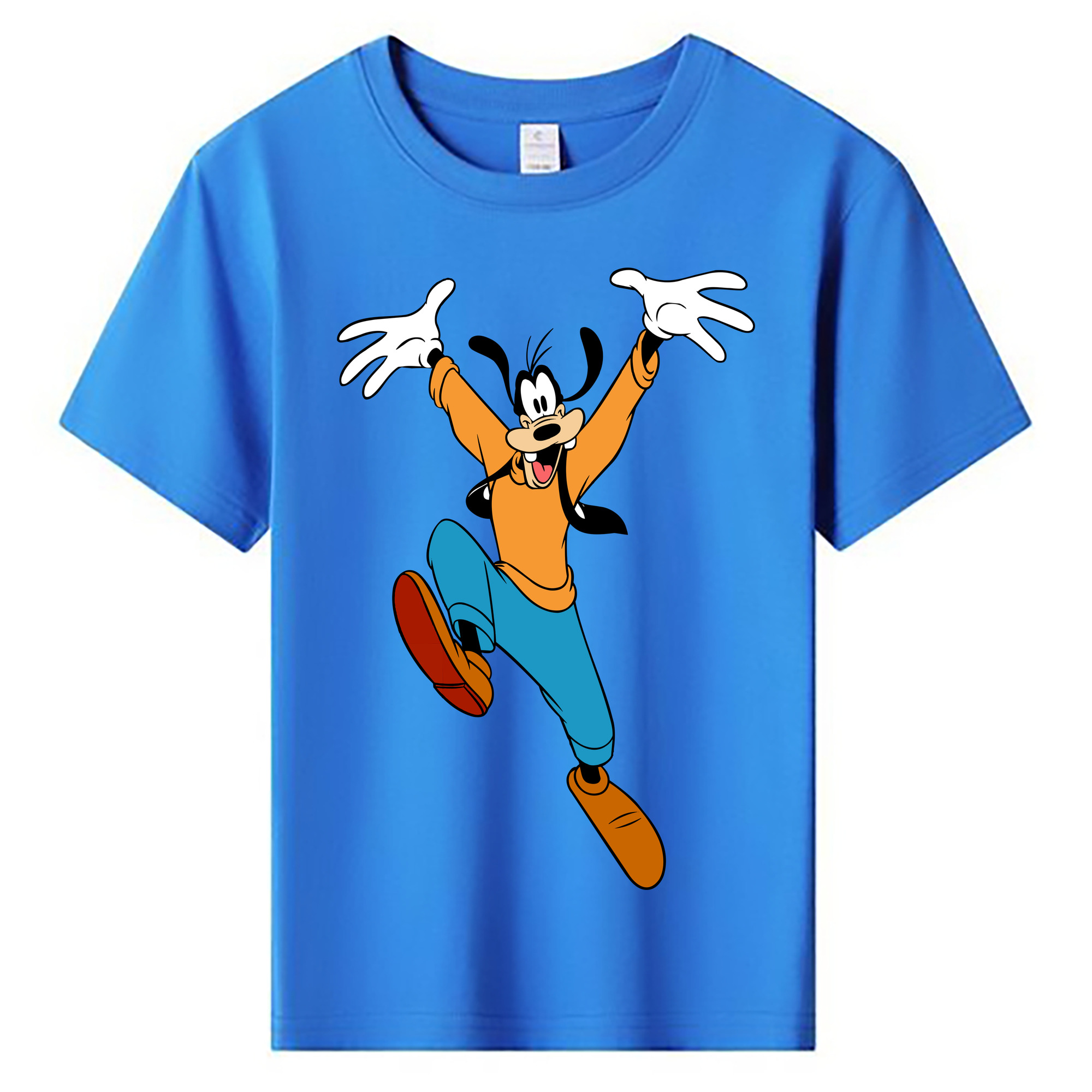 ミッキーマウス Mickey Mouse 綿100％キッズTシャツ（フロントプリント）